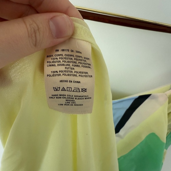 Anthropologie Maeve Women's Merona Geometric Print Maxi Dress Size M‎ Sleeveless - Picture 8 of 8